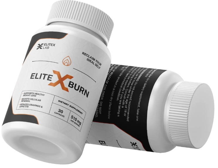 EliteXBurn Natural Fat Burner Supplement Bottles - Weight Loss Pills